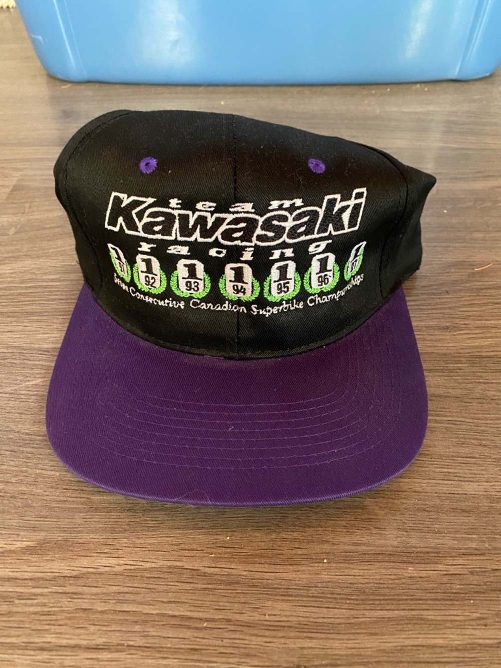 Kawasaki Canadian Superbike Purple Racing Cap